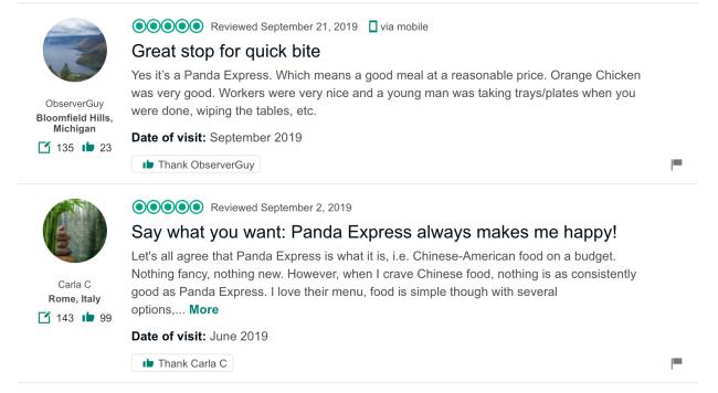 Is There Panda Express In NYC